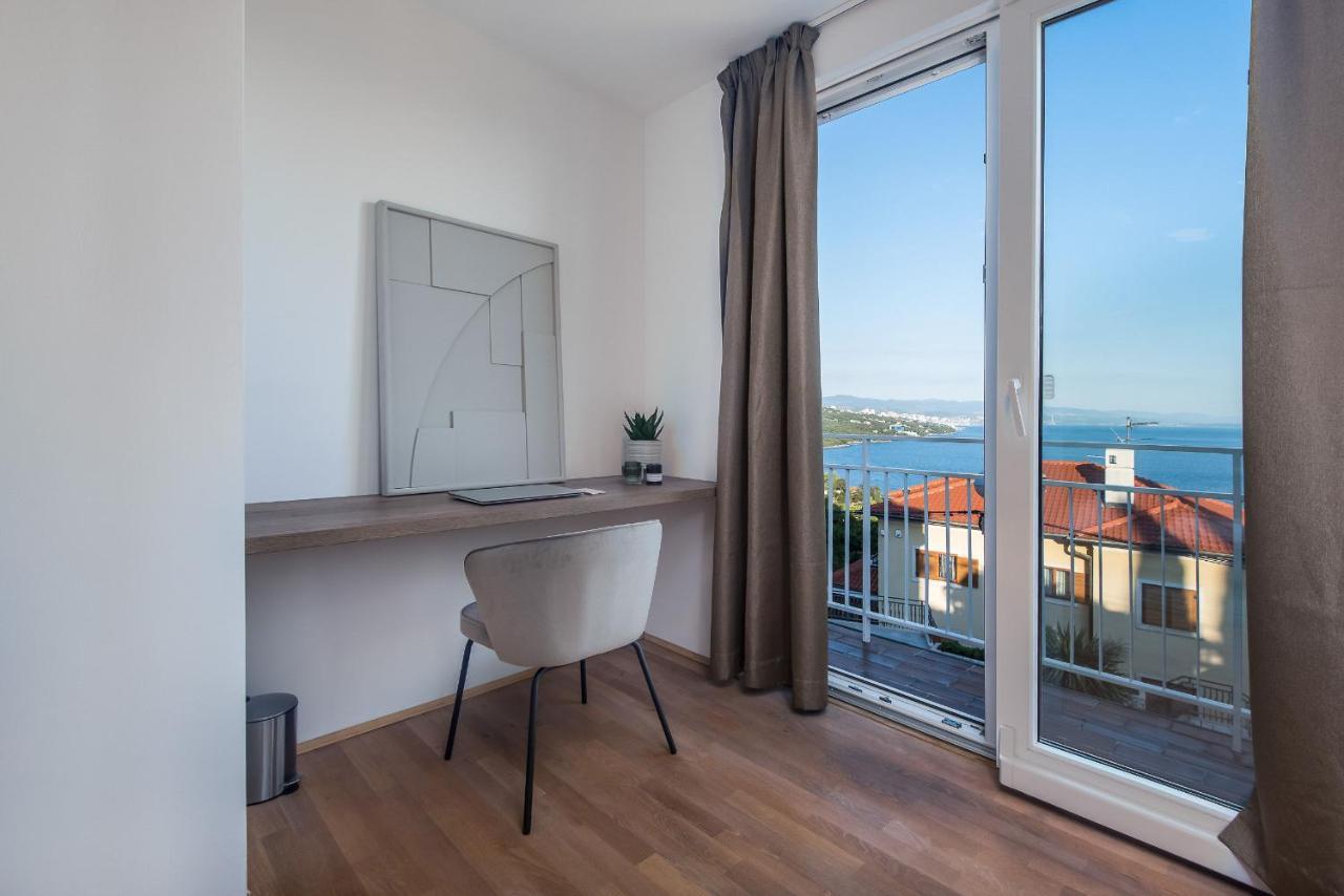 Premium Apartment With Beautiful Sea View, Short Walk To The Sea Opatija Exteriér fotografie