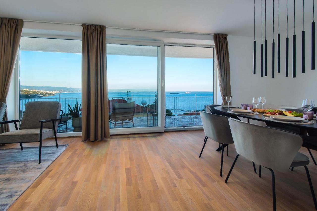 Premium Apartment With Beautiful Sea View, Short Walk To The Sea Opatija Exteriér fotografie