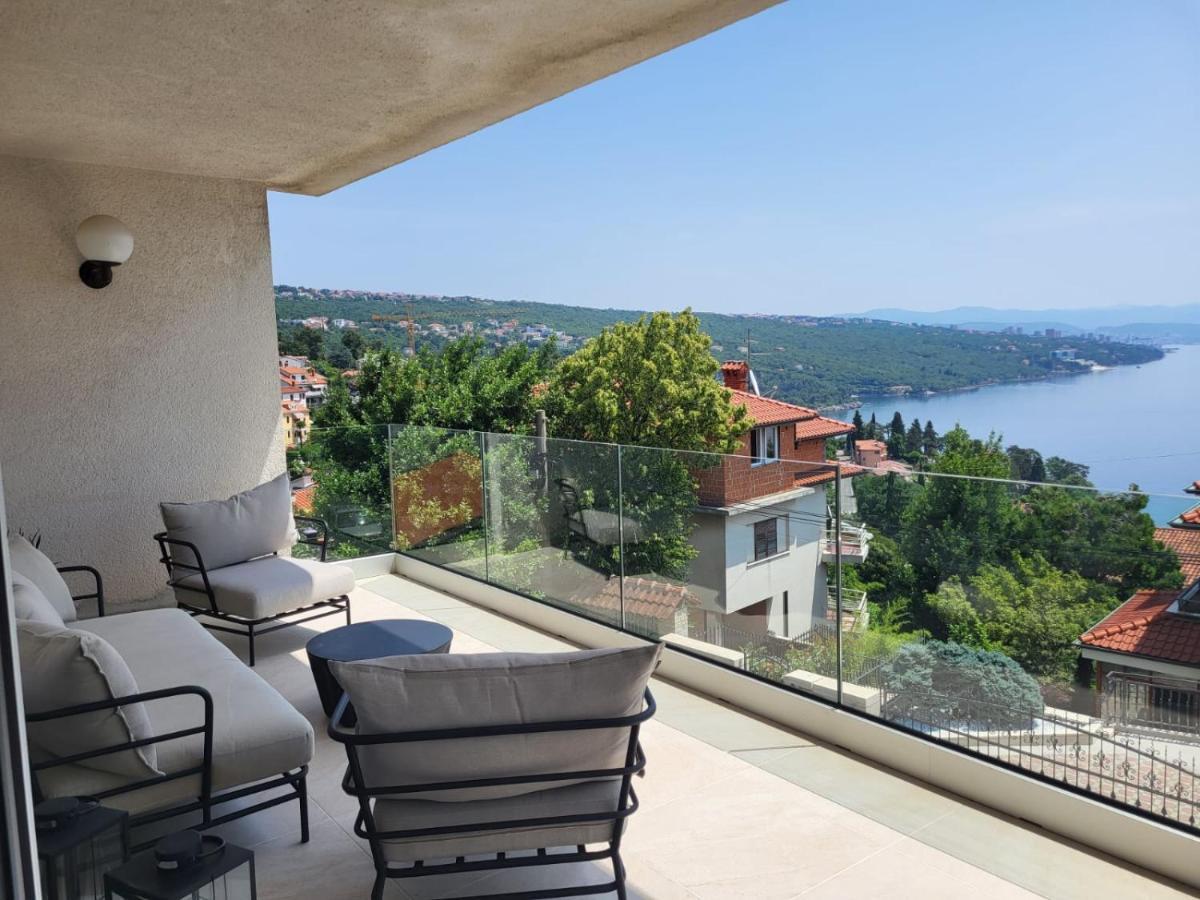 Premium Apartment With Beautiful Sea View, Short Walk To The Sea Opatija Exteriér fotografie